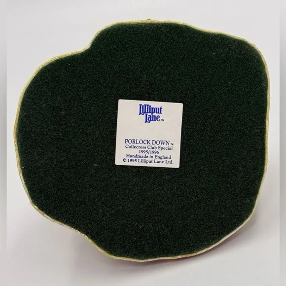 Lilliput Lane Porlock Down Collectors Club Special Edition 1995/1996 Retail $135 - Picture 6 of 11